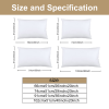 2pcs Purple Bird Pillow Case Enchanting trumpet flower Pillow Covers Harmonious World of Animals and Plants Decorative Pillowcases(temu can only be se