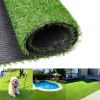 Artificial Grass Turf -5FTx10FT 0.8"Indoor/Outdoor Synthetic Fake Grass,for Garden yard,Autumn Blend 4-Color