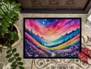 NEW Phlox in Color Doormat Front Door Mat Indoor Outdoor Rugs for Entryway, Non Slip Washable Low Pile, 18H X 27W