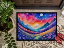 NEW Periwinkles in Color Doormat Front Door Mat Indoor Outdoor Rugs for Entryway, Non Slip Washable Low Pile, 18H X 27W