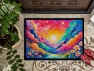 NEW Stock, or Gillyflower in Color Doormat Front Door Mat Indoor Outdoor Rugs for Entryway, Non Slip Washable Low Pile, 18H X 27W