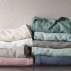 Egyptian Cotton bedding blanket, soft tightly woven