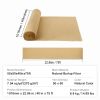 Burlap Fabric Roll, 40' x 75 ft & 50 x 50 High Density Wide Natural Burlap Fabric Rolls, Jute Fabric Burlap Tree Wrap Roll, for Decor, Crafts, Wedding