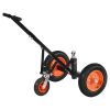 Heavy-Duty Trailer Dolly, 1200lbs Tongue Weight Capacity, Carbon Steel Trailer Mover with 2 inch Ball, 15.2 inch Pneumatic Tires, Portable Tow Dolly
