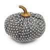 Set of 3, 7.5x7.5x5.5" Pumpkin, Pumpkin Ornament Decor for Holiday Harvest Festival Fall Festival & Thanksgiving