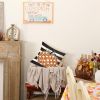 GEEORY Fall Pillow Cover  Striped Polka Dots Pumpkin Orange Decorative Throw Pillowcase Farmhouse Thanksgiving Holiday Decor Cushion Case Indoor Decor