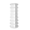 7 Tier Rotating Shoe Rack Tower, Spinning Shoe Display, 360 Shoe Rack Storage Round Carousel