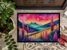 NEW Liatris in Color Doormat Front Door Mat Indoor Outdoor Rugs for Entryway, Non Slip Washable Low Pile, 18H X 27W