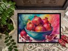 NEW Colorful Pomegranates Doormat Front Door Mat Indoor Outdoor Rugs for Entryway, Non Slip Washable Low Pile, 18H X 27W