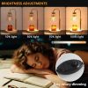 Gold Candle Warmer Lamp with Timer and Dimmer,Fragrance Electric Wax Melt Warmer with 2 Bulbs,Scented Jar Lamp