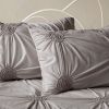 6 Piece Reversible Daybed Cover Set Dark Gray Daybed