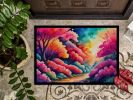 NEW Azaleas in Color Doormat Front Door Mat Indoor Outdoor Rugs for Entryway, Non Slip Washable Low Pile, 18H X 27W