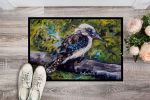 G'Day Mate Bird Doormat Front Door Mat Indoor Outdoor Rugs for Entryway, Non Slip Washable Low Pile, 24H X 36W