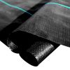 Weed Control Fabric 6ft x 300ft - Geo Textile Fabric Heavy Duty - Woven Ground Cover for Commercial Greenhouse, Yard, Garden Barrier Cloth Blocker Mat