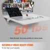 Wall Mounted Folding Table, 31.5" x 19.69" Wall Mount Drop Leaf Table, Floating Desk with Iron Bracket, Fold Down Desk for Small Spaces, Home Office