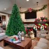 7ft 1100 Branch Christmas Tree, Artificial Pine Tree Home Holiday Christmas Decor