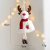 Christmas Plush Doll Cloth Art Old Man Snowman Elk Small Pendant Christmas Tree Decoration