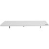 Wall Mounted Folding Table, 39.4 x 19.7 inches Wall Mount Table, Floating Desk with Iron Bracket, Fold Down Desk for Small Spaces, Home Office, Dining