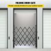 Single Folding Security Gate, 48" H x 37" W Folding Door Gate, Steel Accordion Security Gate, Flexible Expanding Security Gate, 360Â° Rolling Barric