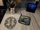 G'Day Mate Bird Pair of Pot Holders Kitchen Heat Resistant Pot Holders Sets Oven Hot Pads for Cooking Baking BBQ, 7 1/2 x 7 1/2