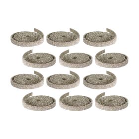 Glitter Rope (12 Rolls) 1" x 15'L Plastic (Option: Champagne)