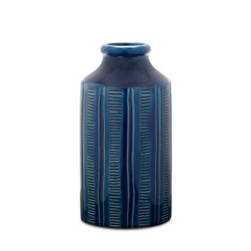 Vase 10"H Terra Cotta (Option: Blue)