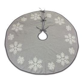 Tree Skirt 48"D Cotton (Option: Grey)