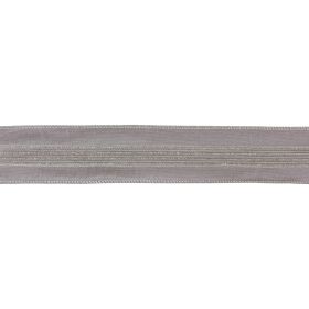 2.5" x 10 Yds. Ribbon Wired Polyester (Option: Grey)