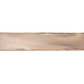 2.5" x 10 Yds. Ribbon Wired Polyester (Option: Gold)