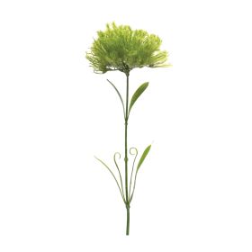 Puff Stem (Set of 6) 24"H Plastic (Option: Green)