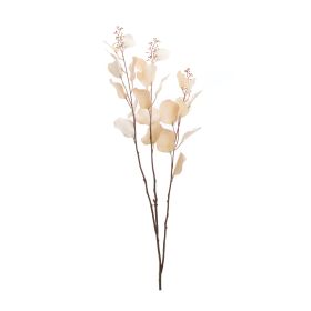Eucalyptus Stem (Set of 2) 38"H Polyester (Option: Beige)
