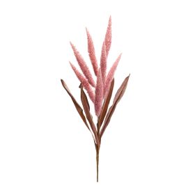Foxtail Stem (Set of 2) 35.5"H Polyester (Option: Pink)