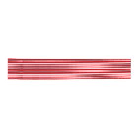 2.5" x 10 Yds. Wired (Set of 2) Polyester (Option: Red, White)