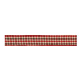 2.5" x 5 Yds. Wired (Set of 2) Cotton (Option: Red, White, Black)