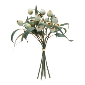 Pod Bundle (Set of 2) 14"H Styrofoam/Polyester (Option: Green)