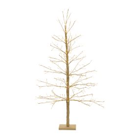 LED Tree w/349 Lights 48"H Paper UL Plug (Option: Gold)