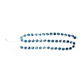 Garland (Set of 2) 36"L Glass (Option: Blue)