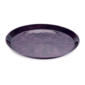 Tray 13.5"D Iron (Option: Purple)