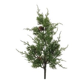 Pine Spray (Set of 6) 28.5"H Plastic (Option: Green)