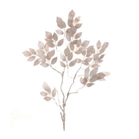 Leaf Spray (Set of 6) 35.5"H Plastic (Option: Silver)