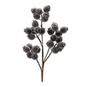 Berry Spray (Set of 6) 21"H Styrofoam (Option: Blue, Brown)