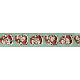 2.5" x 10 Yds. Wired Polyester (Set of 2) (Option: Green, Red, White)