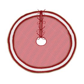Tree Skirt 48"D Cotton (Option: Red, White)