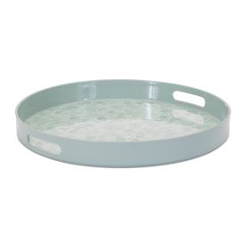 Tray 13.5"D x 1.75"H Plastic (Option: Green)
