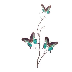Butterfly Spray (Set of 6) 32"H Fabric/Plastic (Option: Blue, Black)