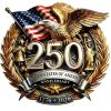 1 pc 250th anniversary of American independence, bald eagle commemorative wooden plaque, home porch decoration, wooden hanging board