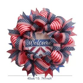 1PC Wooden tags for Independence Day, patriotic American homes, rural areas, wooden walls, door decorations, wooden crafts (Color: 80, size: 30*30*0.5cm)