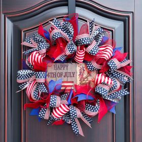 1PC Wooden tags for Independence Day, patriotic American homes, rural areas, wooden walls, door decorations, wooden crafts (Color: 79, size: 30*30*0.5cm)