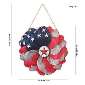 1PC Wooden tags for Independence Day, patriotic American homes, rural areas, wooden walls, door decorations, wooden crafts (Color: 69, size: 20*20*0.5cm)