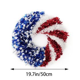 1PC Wooden tags for Independence Day, patriotic American homes, rural areas, wooden walls, door decorations, wooden crafts (Color: 73, size: 30*30*0.5cm)